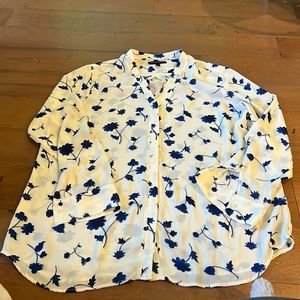 XL long sleeve blouse from Banana Republic